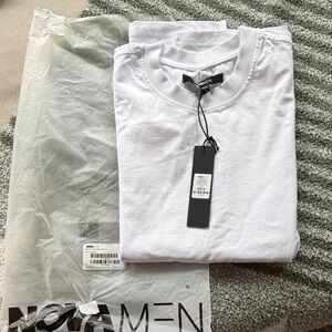 Nova Men White T-Shirt.  Size Medium.  NWT.